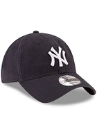 New Era New York Yankees Home Replica Core Classic 2.0 9TWENTY Adjustable Hat - Navy Blue