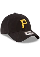 New Era Pittsburgh Pirates Game Replica Core Classic 2.0 9TWENTY Adjustable Hat - Black