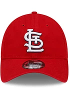 New Era St Louis Cardinals Game Replica Core Classic 2.0 9TWENTY Adjustable Hat - Red
