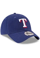 New Era Texas Rangers Game Replica Core Classic 2.0 9TWENTY Adjustable Hat - Blue