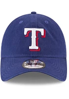 New Era Texas Rangers Game Replica Core Classic 2.0 9TWENTY Adjustable Hat - Blue