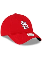 New Era St Louis Cardinals Red Core Classic 2.0 9TWENTY Womens Adjustable Hat