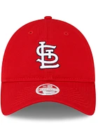 New Era St Louis Cardinals Red Core Classic 2.0 9TWENTY Womens Adjustable Hat