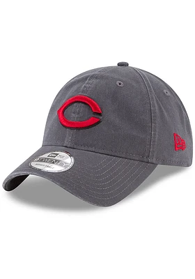 New Era Cincinnati Reds Core Classic 2.0 9TWENTY Adjustable Hat - Graphite