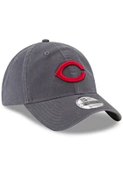 New Era Cincinnati Reds Core Classic 2.0 9TWENTY Adjustable Hat - Graphite