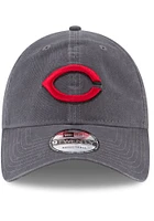 New Era Cincinnati Reds Core Classic 2.0 9TWENTY Adjustable Hat - Graphite