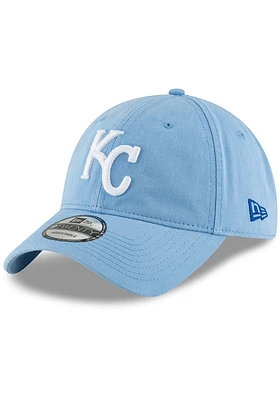 New Era Kansas City Royals Core Classic 2.0 9TWENTY Classic Adjustable Hat - Light Blue