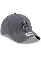 New Era New York Yankees Core Classic 2.0 9TWENTY Adjustable Hat - Graphite