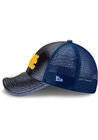 New Era Pitt Panthers Blue Glittered 9FORTY Womens Adjustable Hat