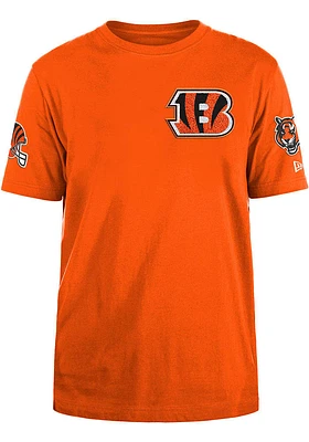 New Era Cincinnati Bengals Orange Logo Select Short Sleeve Fashion T Shirt