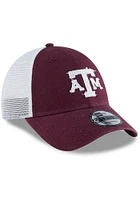 New Era Texas A&M Aggies Team Truckered 9FORTY Adjustable Hat - Maroon