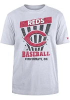 New Era Cincinnati Reds White Game Day Short Sleeve Fashion T Shirt