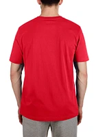 New Era Cincinnati Reds Red Coop Court Sport Short Sleeve T Shirt