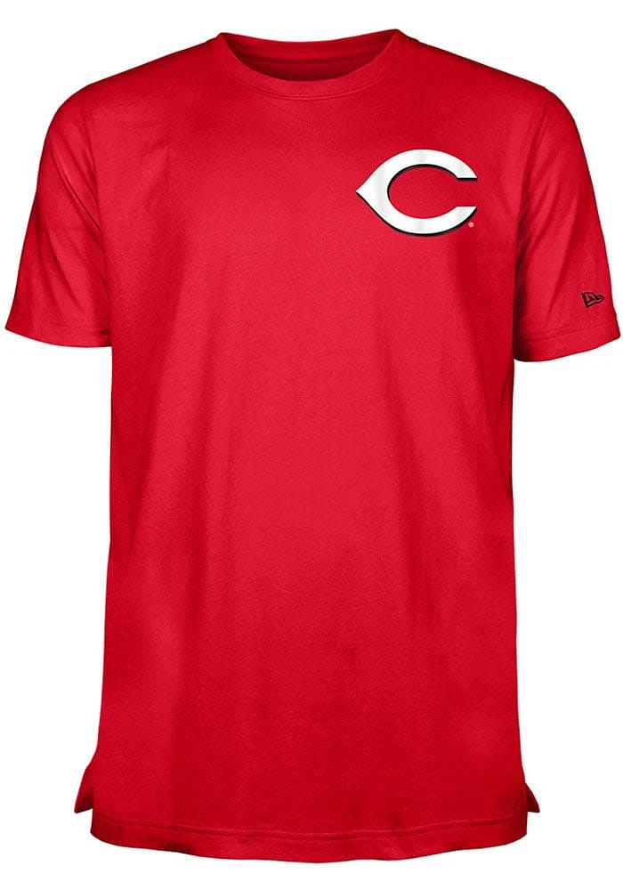 New Era Cincinnati Reds Red Summer Short Sleeve T Shirt