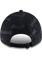 New Era Wichita State Shockers Black Worded 9TWENTY Womens Adjustable Hat