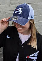 New Era Chicago White Sox Cooperstown Trucker 9FORTY Adjustable Hat - Navy Blue