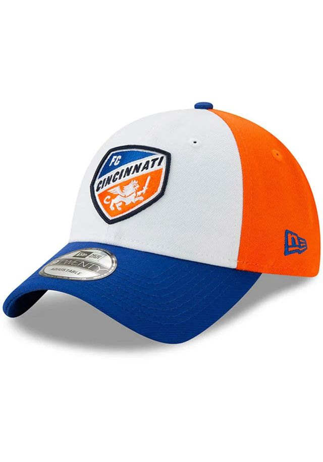 New Era FC Cincinnati Away Jersey Hook 9TWENTY Adjustable Hat - White