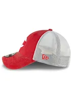 New Era Cincinnati Reds Cooperstown Trucker 9FORTY Adjustable Hat - Red