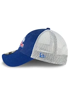 New Era Texas Rangers Cooperstown Trucker 9FORTY Adjustable Hat - Blue