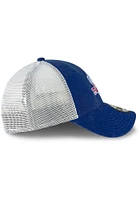 New Era Texas Rangers Cooperstown Trucker 9FORTY Adjustable Hat - Blue