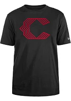 New Era Cincinnati Reds Black City Connect Primary Short Sleeve T Shirt