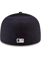 New Era Houston Astros Mens Navy Blue AC Game 59FIFTY Fitted Hat