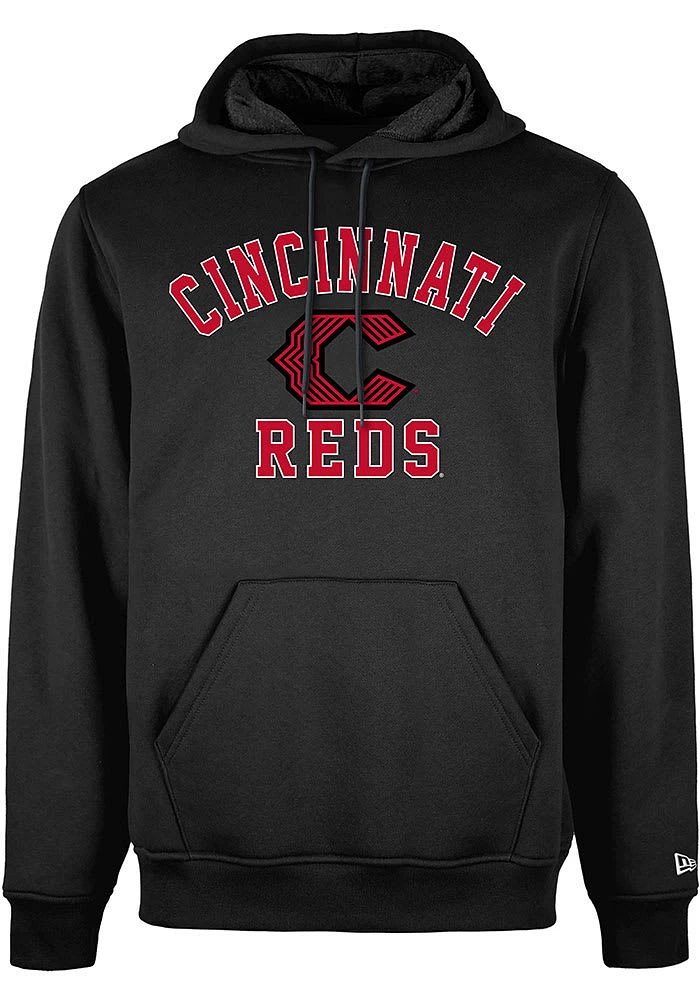 New Era Cincinnati Reds Mens Red Heart And Soul Long Sleeve Hoodie