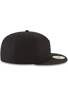 New Era Detroit Tigers Mens Black On 59FIFTY Fitted Hat