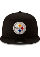 New Era Pittsburgh Steelers Black Basic 9FIFTY Mens Snapback Hat