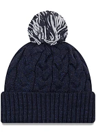 New Era Chicago Bears Navy Blue Cozy Cable Womens Knit Hat