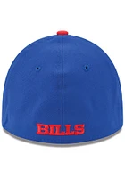 New Era Buffalo Bills Mens Blue Team Classic 39THIRTY Flex Hat