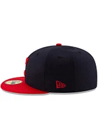 New Era Cleveland Guardians Mens Navy Blue MLB AC 59FIFTY Fitted Hat