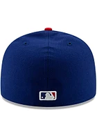 New Era Philadelphia Phillies Mens Blue MLB AC 59FIFTY Fitted Hat