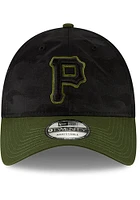 New Era Pittsburgh Pirates Core Classic Replica 9TWENTY Adjustable Hat - Black