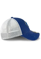 New Era Milwaukee Brewers Cooperstown Trucker 9FORTY Adjustable Hat - Blue
