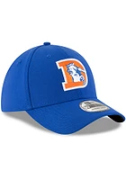 New Era Denver Broncos Mens Blue Team Classic 39THIRTY Flex Hat