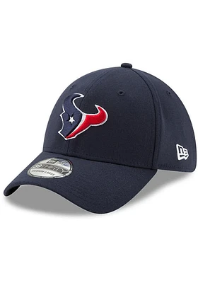 New Era Houston Texans Mens Navy Blue Team Classic 39THIRTY Design Flex Hat