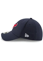 New Era Houston Texans Mens Navy Blue Team Classic 39THIRTY Design Flex Hat