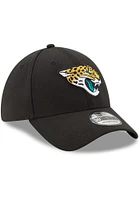 New Era Jacksonville Jaguars Mens Black Team Classic 39THIRTY Flex Hat