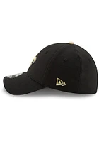New Era Orleans Saints Mens Black Team Classic 39THIRTY Premium Flex Hat