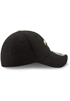 New Era Orleans Saints Mens Black Team Classic 39THIRTY Premium Flex Hat