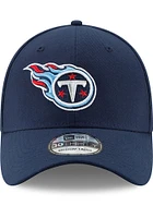 New Era Tennessee Titans Mens Navy Blue Team Classic 39THIRTY Flex Hat