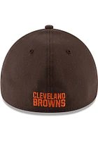 New Era Cleveland Browns Brown JR Team Classic 39THIRTY Youth Flex Hat