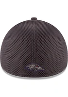 New Era Baltimore Ravens Mens Grey Grayed Out Neo 39THIRTY Flex Hat