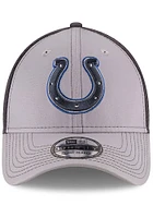 New Era Indianapolis Colts Mens Grey Grayed Out Neo 39THIRTY Flex Hat