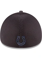 New Era Indianapolis Colts Mens Grey Grayed Out Neo 39THIRTY Flex Hat