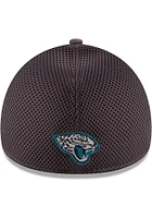 New Era Jacksonville Jaguars Mens Grey Grayed Out Neo 39THIRTY Flex Hat