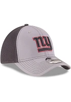 New Era York Giants Mens Grey Grayed Out Neo 39THIRTY Flex Hat