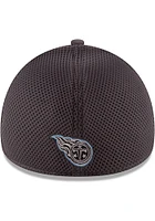 New Era Tennessee Titans Mens Grey Grayed Out Neo 39THIRTY Flex Hat