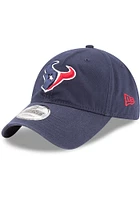 New Era Houston Texans Core Classic 9TWENTY Adjustable Hat - Navy Blue